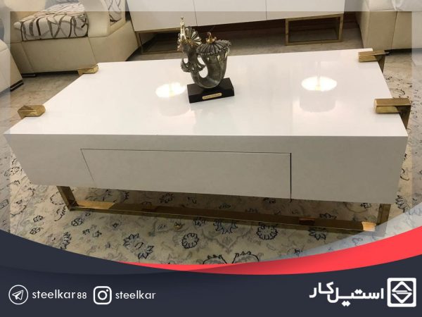 میز جلو مبلی استیل t420 - Image 2